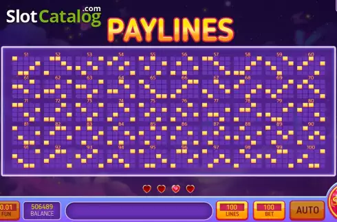 Οθόνη8. 100 Hearts Κουλοχέρης