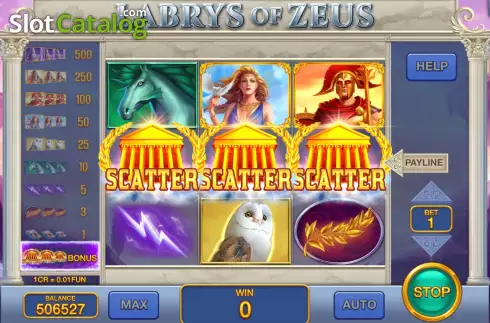 Οθόνη6. Labrys of Zeus (3x3) Κουλοχέρης