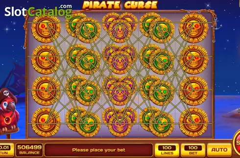 Οθόνη2. Pirate Curse Κουλοχέρης