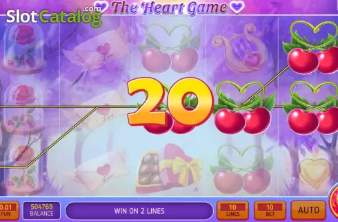 Οθόνη4. The Heart Game Κουλοχέρης