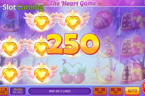 Οθόνη5. The Heart Game Κουλοχέρης