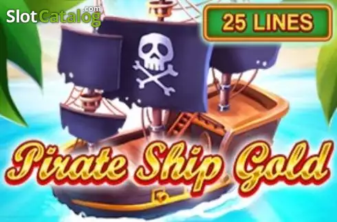Pirate Ship Gold Λογότυπο Pirate Ship Gold Λογότυπο