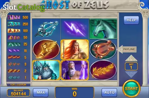 Οθόνη2. Ghost of Zeus (Pull Tabs) Κουλοχέρης