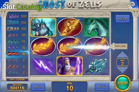 Οθόνη4. Ghost of Zeus (3x3) Κουλοχέρης