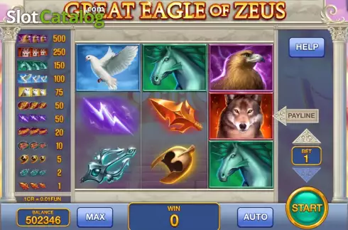 Οθόνη2. Great Eagle of Zeus (3x3) Κουλοχέρης 