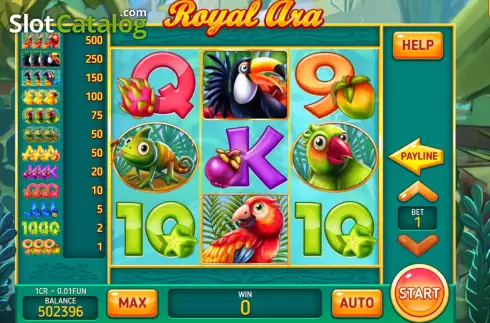Οθόνη2. Royal Ara (Pull Tabs) Κουλοχέρης 
