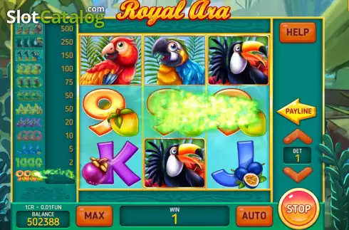Οθόνη3. Royal Ara (Pull Tabs) Κουλοχέρης 