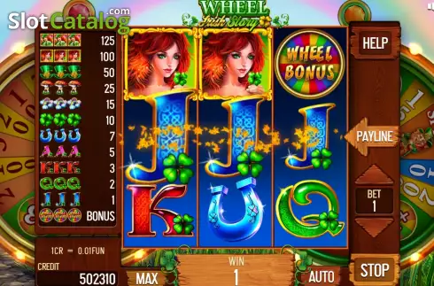 Οθόνη3. Irish Story Wheel (Pull Tabs) Κουλοχέρης