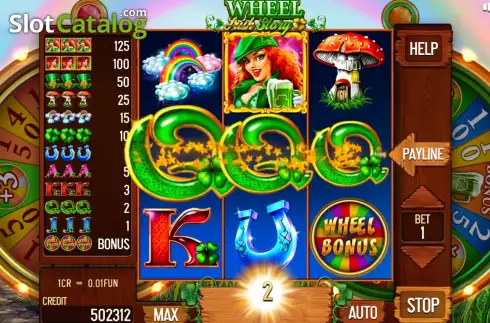 Οθόνη4. Irish Story Wheel (Pull Tabs) Κουλοχέρης