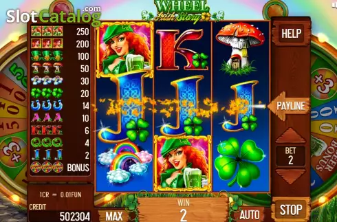 Οθόνη3. Irish Story Wheel (3x3) Κουλοχέρης 