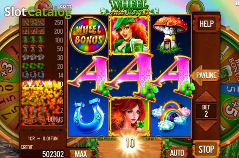 Οθόνη4. Irish Story Wheel (3x3) Κουλοχέρης 