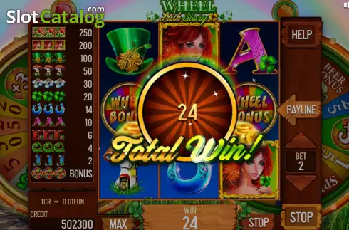 Οθόνη7. Irish Story Wheel (3x3) Κουλοχέρης 