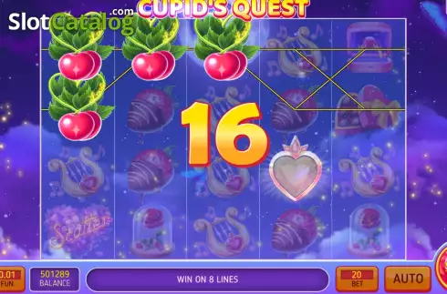 Οθόνη3. Cupid's Quest Κουλοχέρης