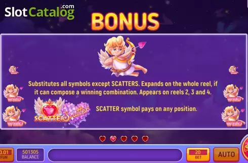 Οθόνη6. Cupid's Quest Κουλοχέρης
