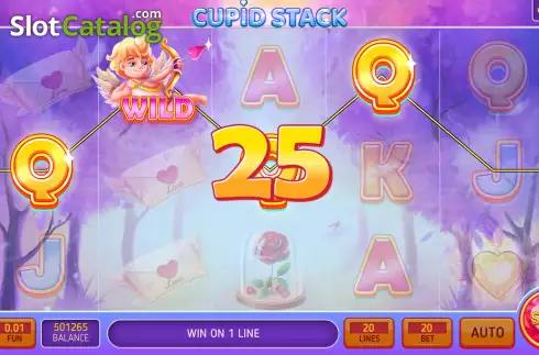 Οθόνη3. Cupid Stack Κουλοχέρης 