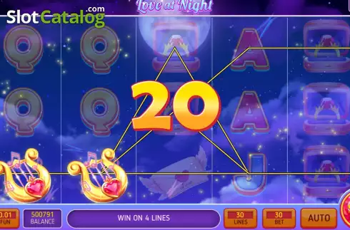 Οθόνη3. Love at Night Κουλοχέρης