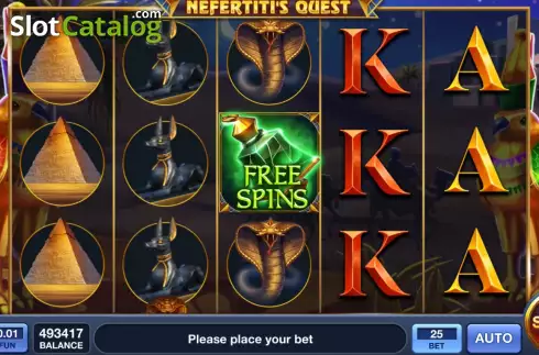 Οθόνη2. Nefertiti's Quest Κουλοχέρης