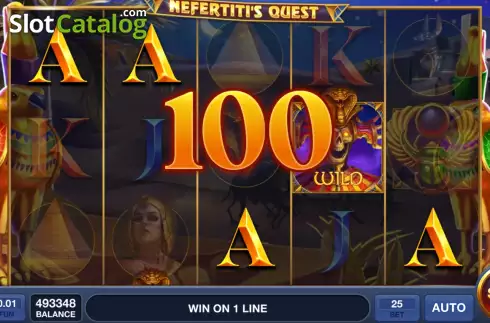 Οθόνη4. Nefertiti's Quest Κουλοχέρης