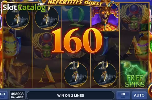 Οθόνη5. Nefertiti's Quest Κουλοχέρης
