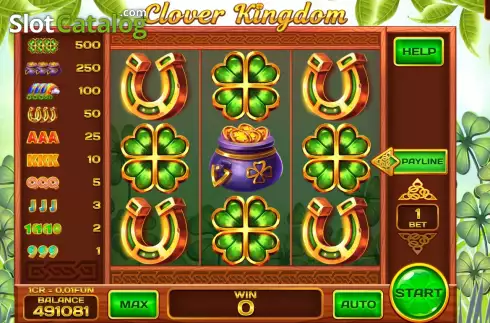 Οθόνη3. Clover Kingdom Respin Κουλοχέρης