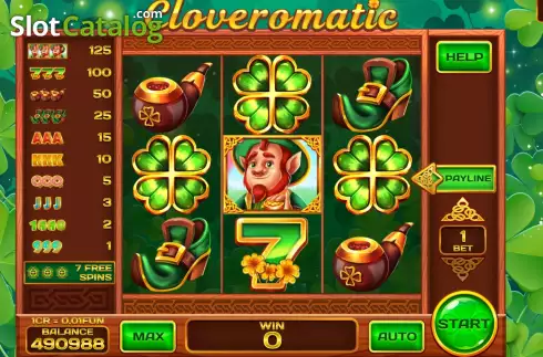 Οθόνη3. Cloveromatic Respin Κουλοχέρης 