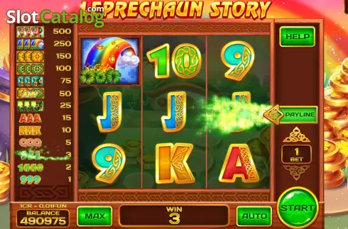 Οθόνη4. Leprechaun Story Respin Κουλοχέρης