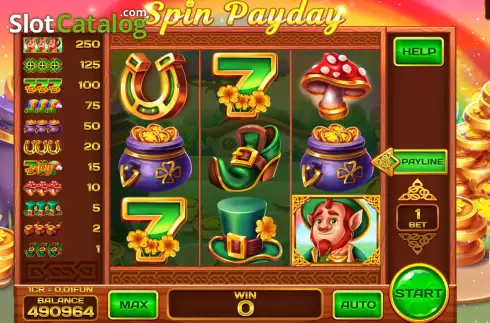 Οθόνη2. Spin Payday Respin Κουλοχέρης 