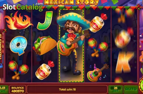 Οθόνη6. Mexican Story Κουλοχέρης