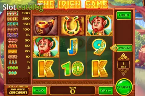 Οθόνη2. The Irish Game Respin Κουλοχέρης 