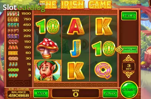 Οθόνη2. The Irish Game (3x3) Κουλοχέρης 