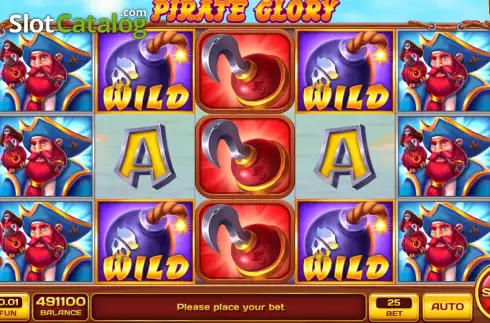Οθόνη2. Pirate Glory (ABXplay) Κουλοχέρης