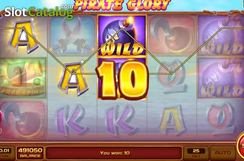 Οθόνη3. Pirate Glory (ABXplay) Κουλοχέρης
