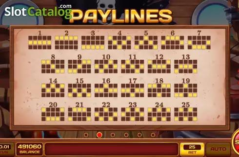Οθόνη6. Pirate Glory (ABXplay) Κουλοχέρης