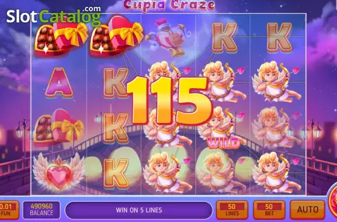 Οθόνη4. Cupid Craze Κουλοχέρης 