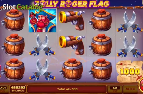 Οθόνη7. Jolly Roger Flag Κουλοχέρης