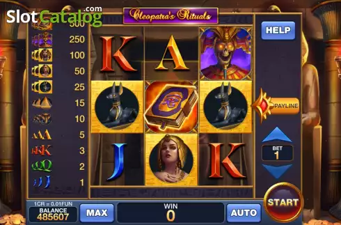 Οθόνη3. Cleopatra's Rituals (Pull Tabs) Κουλοχέρης