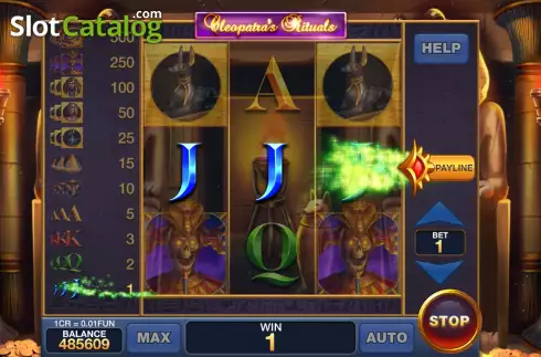 Οθόνη4. Cleopatra's Rituals (Pull Tabs) Κουλοχέρης