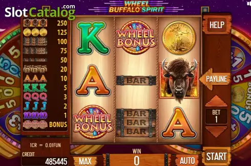 Οθόνη2. Buffalo Spirit Wheel (Pull Tabs) Κουλοχέρης