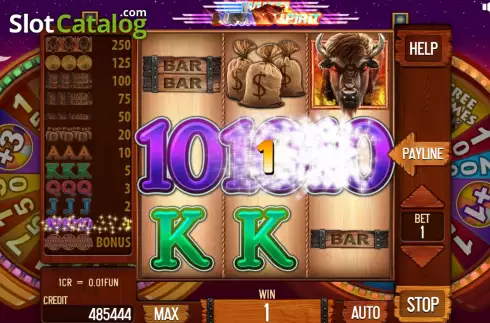 Οθόνη3. Buffalo Spirit Wheel (Pull Tabs) Κουλοχέρης
