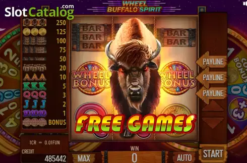 Οθόνη5. Buffalo Spirit Wheel (Pull Tabs) Κουλοχέρης