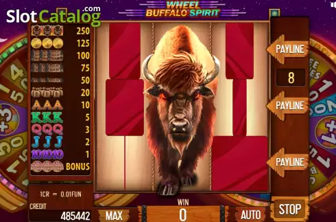 Οθόνη6. Buffalo Spirit Wheel (Pull Tabs) Κουλοχέρης