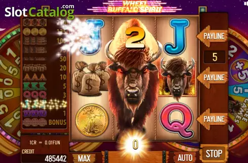 Οθόνη7. Buffalo Spirit Wheel (Pull Tabs) Κουλοχέρης