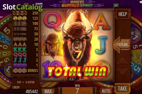 Οθόνη8. Buffalo Spirit Wheel (Pull Tabs) Κουλοχέρης