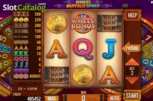 Οθόνη2. Buffalo Spirit Wheel (3x3) Κουλοχέρης