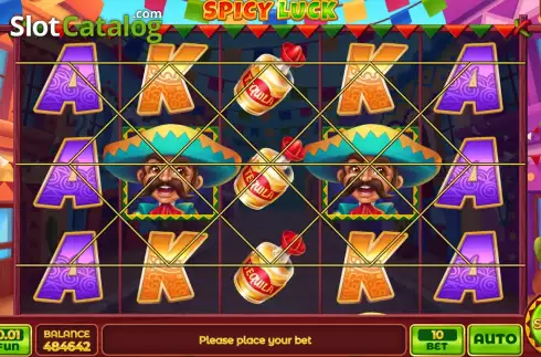 Οθόνη2. Spicy Luck Κουλοχέρης
