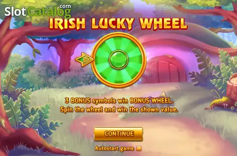 Οθόνη2. Irish Lucky Wheel Respin Κουλοχέρης