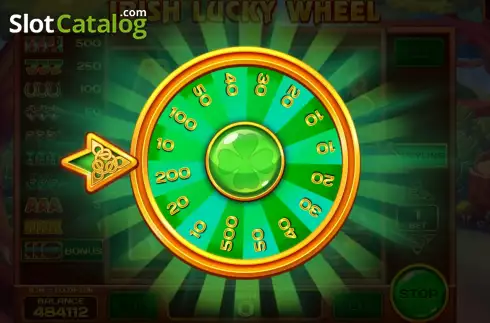 Οθόνη7. Irish Lucky Wheel Respin Κουλοχέρης