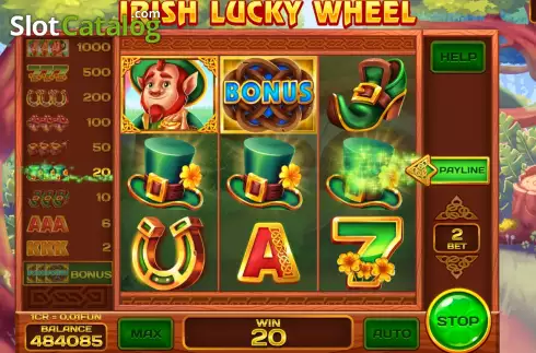 Οθόνη5. Irish Lucky Wheel (Pull Tabs) Κουλοχέρης