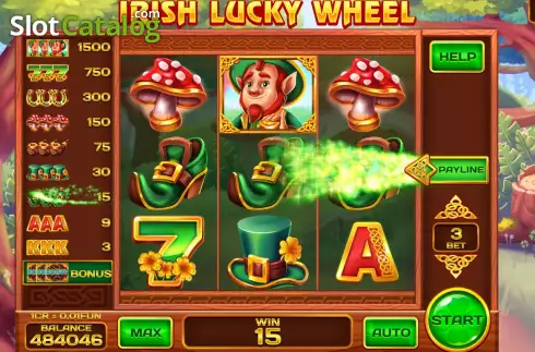 Οθόνη5. Irish Lucky Wheel (3x3) Κουλοχέρης