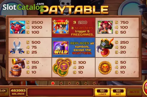 Οθόνη9. Pirate Battle Win Κουλοχέρης